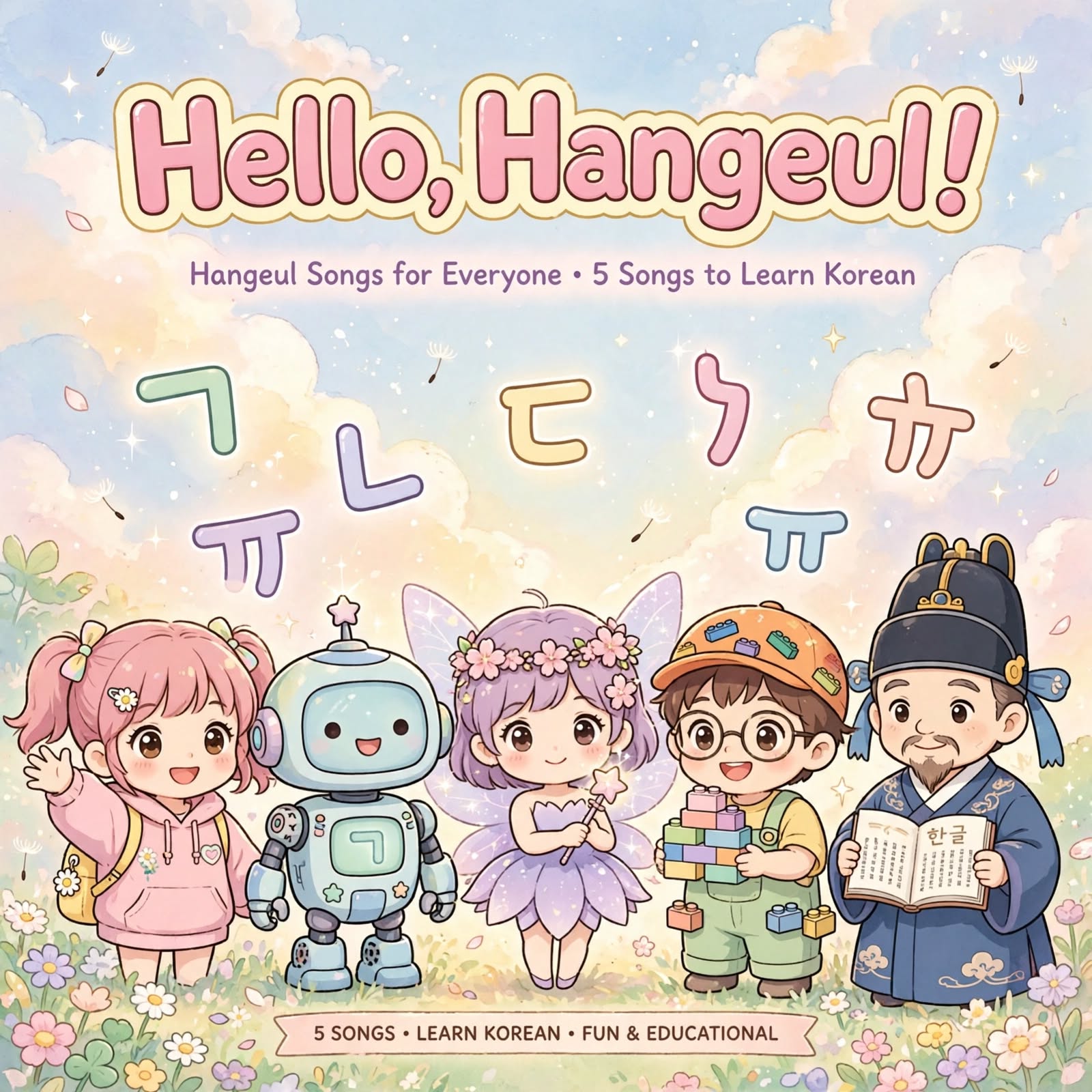 Hello Hangeul Album Cover